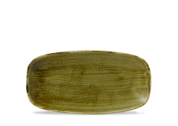 Plume Olive Chefs' Oblong Plate No 4